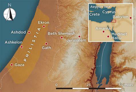 capital of philistine|Philistines .